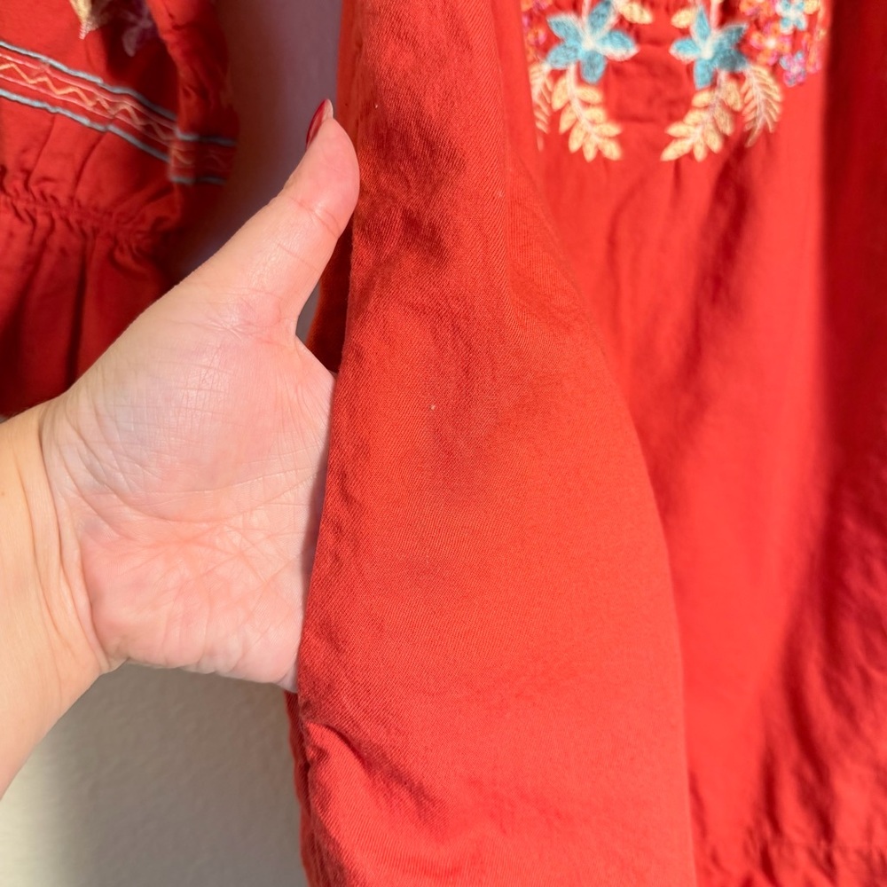 Free People Flour du Jour Off-Shoulder Mini Dress, Size Medium - Picture 7 of 9
